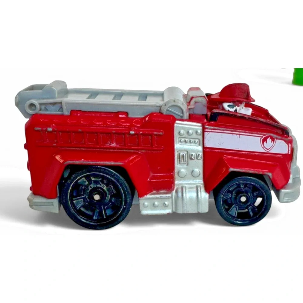 Paw Patrol Marshall True Metal Fire Truck Ginsey Finger Puppets Rocky Zuma Skye